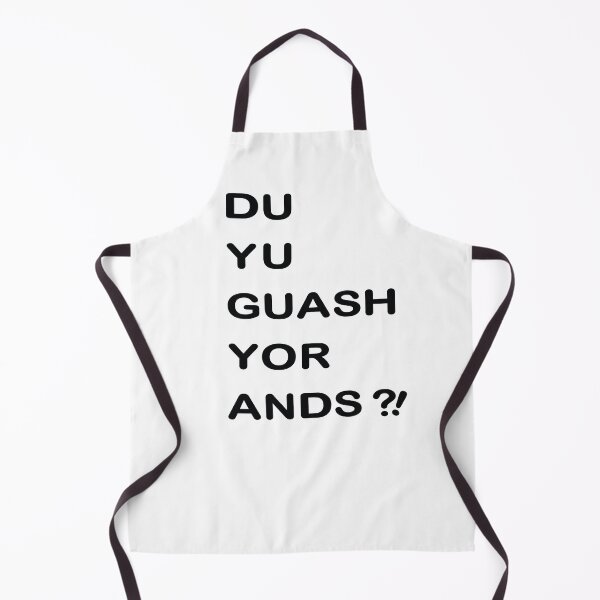 Item preview, Du yo Guash your Hands or What? Funny Wordplay , crazy Dialect Shirt designed and sold by blastshmucks.