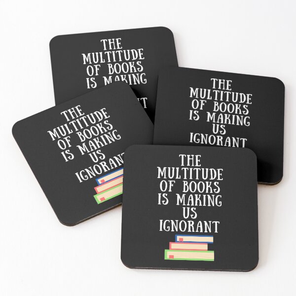 Item preview, The Multitude Of Books Is Making Us Ignorant. designed and sold by Aminovak.