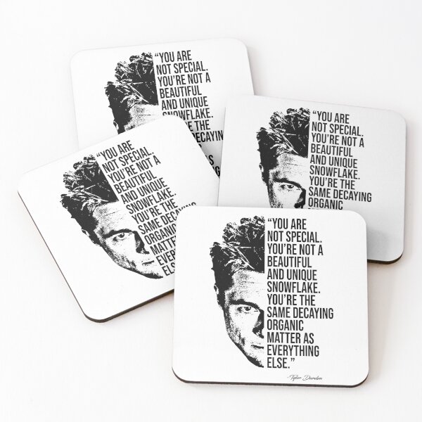 Item preview, Tyler Durden quotes, quote designed and sold by madkitten.