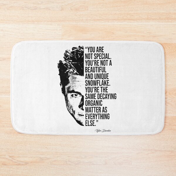 Item preview, Tyler Durden quotes, quote designed and sold by madkitten.