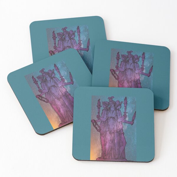 Item preview, Greek Godess Hecate - Indigo Galaxy designed and sold by Enlighted.