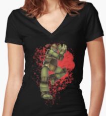 Raphael Women's Fitted V-Neck T-Shirt