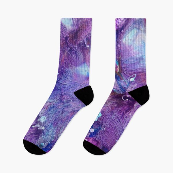 Item preview, Blue and Purple Abstract Art designed and sold by ArniesArt.