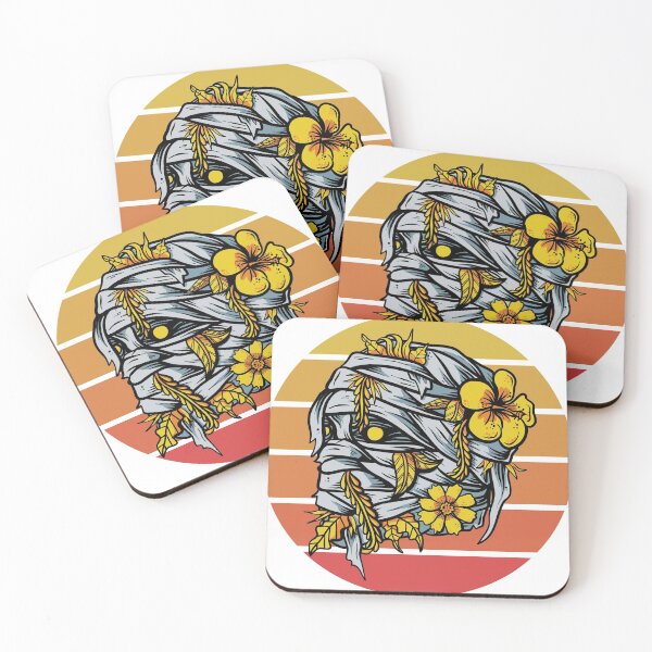 Item preview, Mummy Retro Yellow Flowers Sunset Vintage designed and sold by Tatus Brinal.