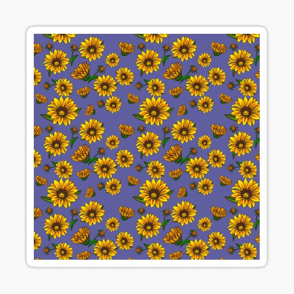Flowery pattern Sticker