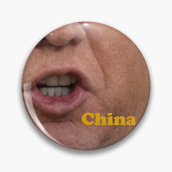 Item preview, Donald Trump Lips China designed and sold by fourcrossedwand.