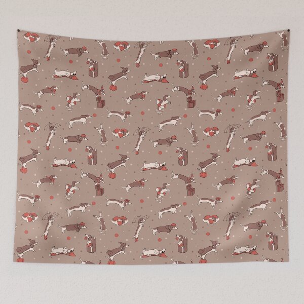 Item preview, Dachshund’s all year adventures  designed and sold by Elenanaylor.