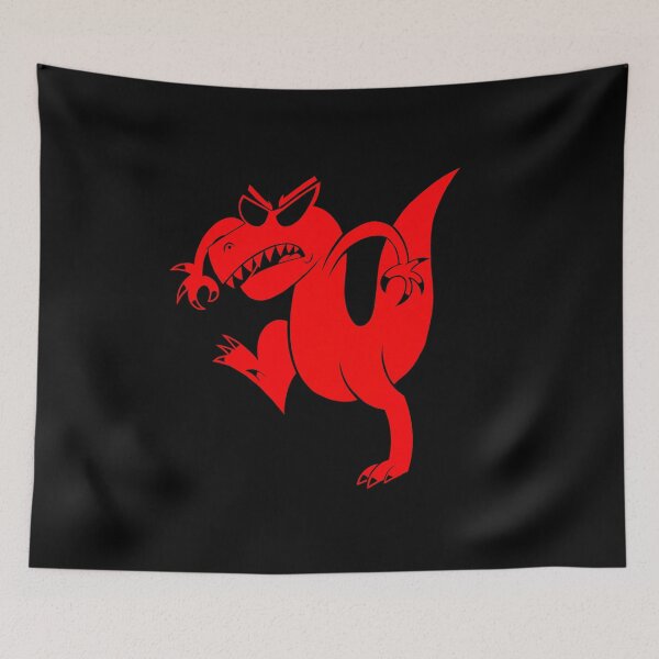 Item preview, Plantilla Dinosaurio Rojo designed and sold by Cooper31.