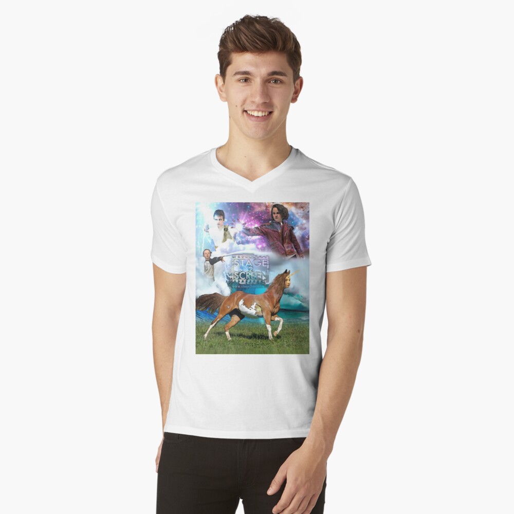Item preview, V-Neck T-Shirt designed and sold by dermakun.