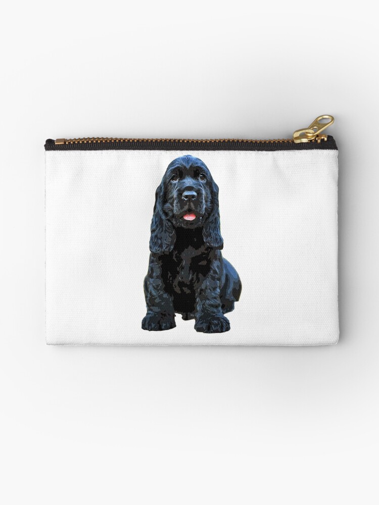 Cocker Spaniel Phone Case Wallet - Black Cocker Spaniel Phone Case Wallet - Black