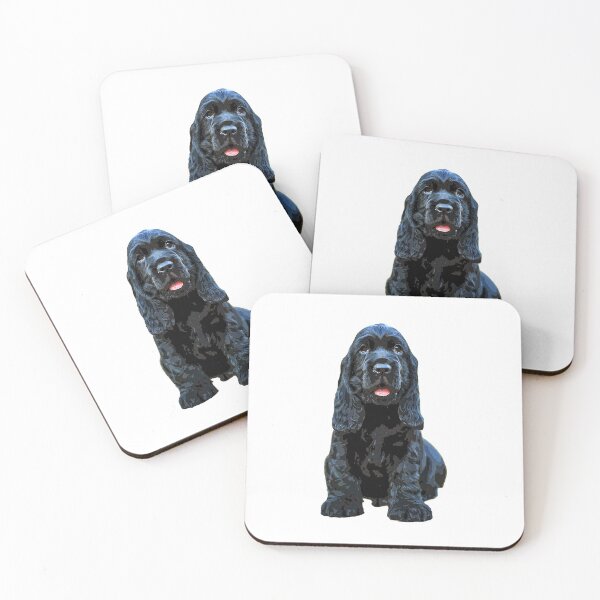 Item preview, Black English Cocker Spaniel Puppy Dog designed and sold by Elarex.