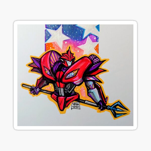 Colorful dr Sticker