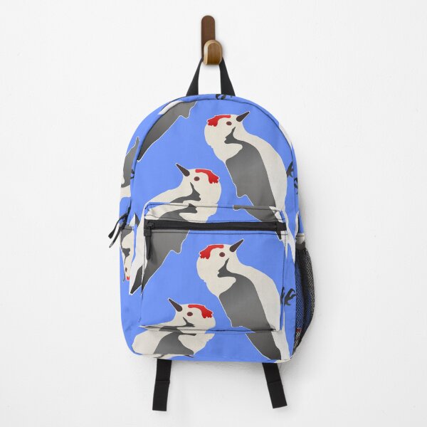 Item preview, Woodpecker Pattern (on blue) designed and sold by Davey's Designs.