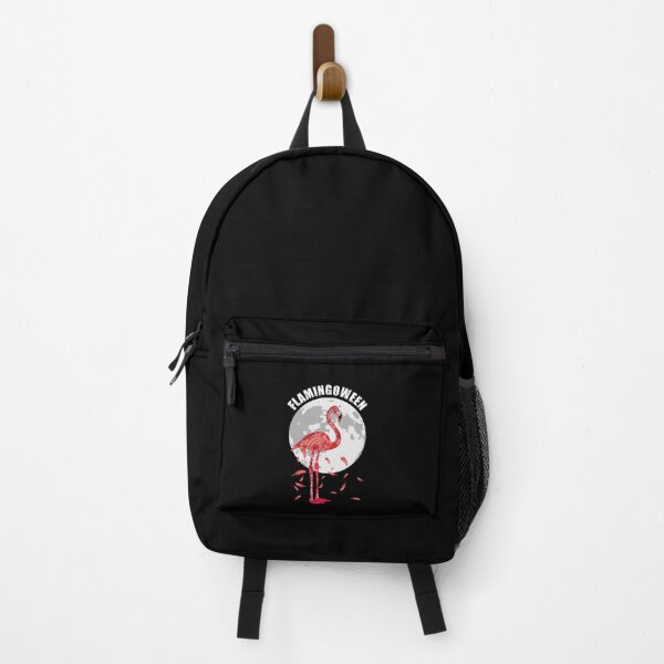 Flamingoween - Flamingo Bird Lovers - Scary Halloween Flamingo zombie Backpack