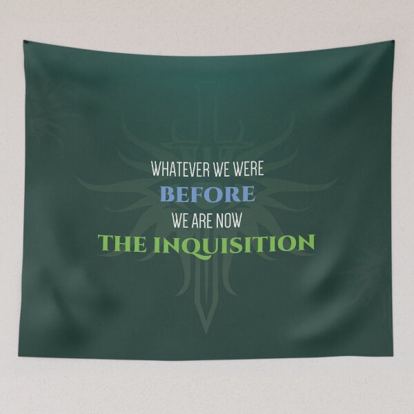 Item preview, The Inquisition - Dragon Age Typography designed and sold by Yannick Toney.