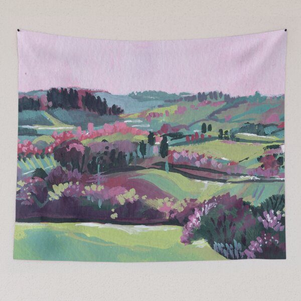 Item preview, Umbria - Abstract Landscape #4 designed and sold by ShaMiLaB.