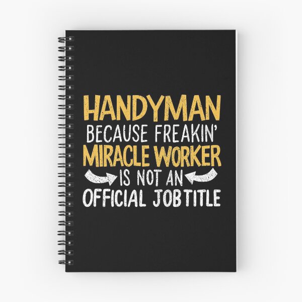 Item preview, Miracle Worker Handyman Job Title Work Career designed and sold by haselshirt.