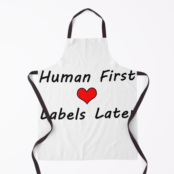 Item preview, Human First, Labels Later - Typography Design designed and sold by art-by-shadab.
