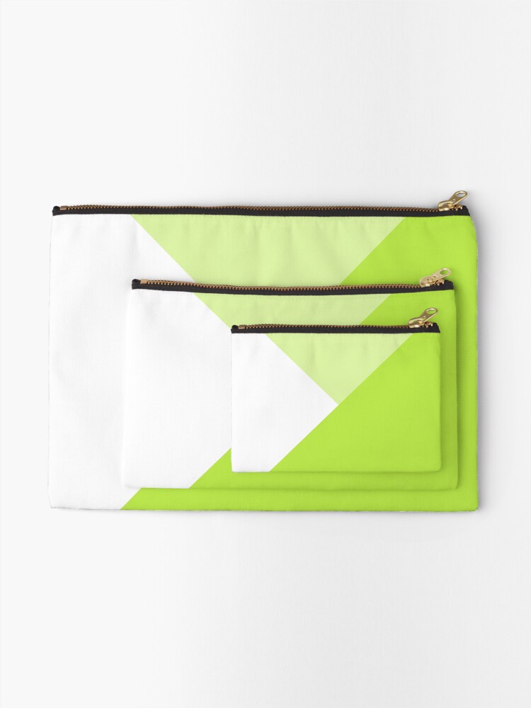 Thumbnail 2 of 4, Zipper Pouch, Citrus Angles designed and sold by ColorObsession.