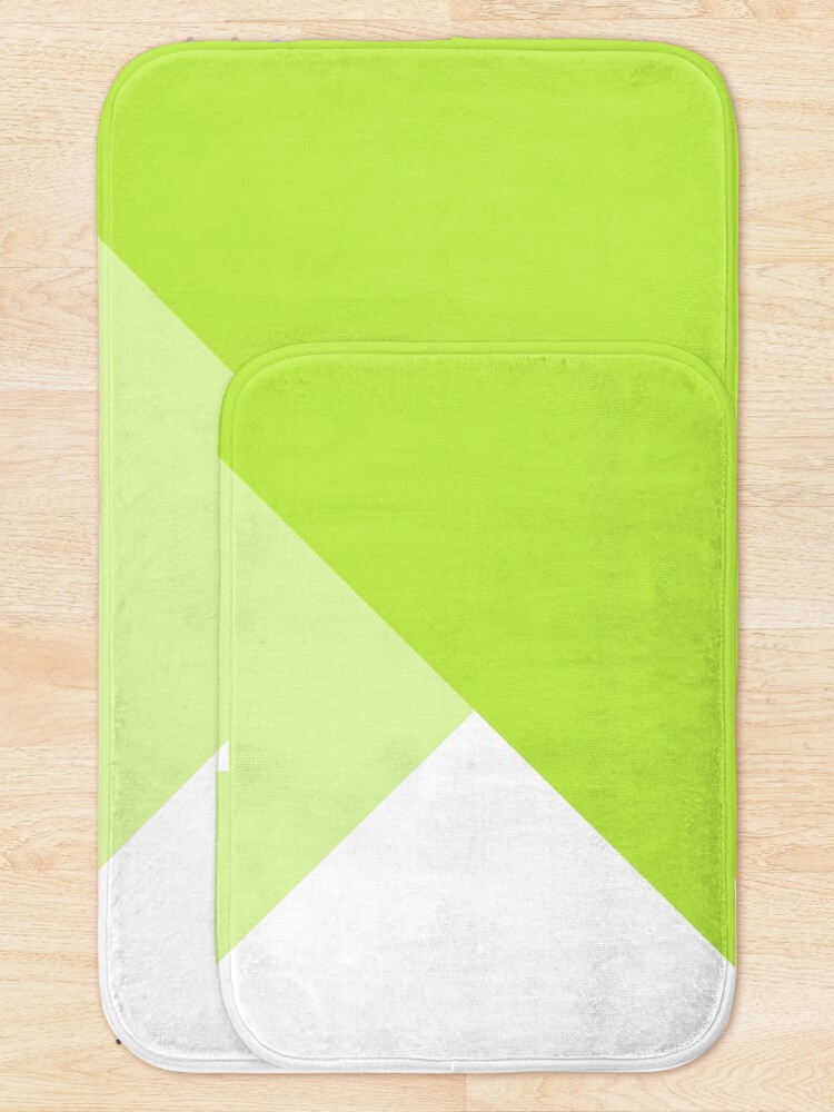 Thumbnail 5 of 6, Bath Mat, Citrus Angles designed and sold by ColorObsession.