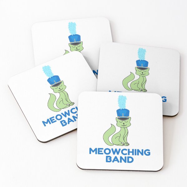 Artikelvorschau, Meowching Band - # 4 entworfen und verkauft von BandMomDesigns.
