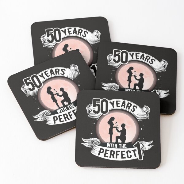 Item preview, 50 year with the perfect counterpart! designed and sold by Cutebutfunny.