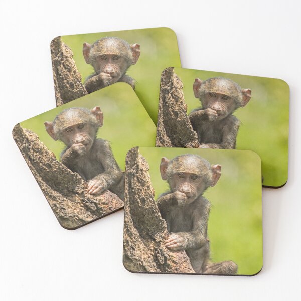 Item preview, Young Yellow Baboon designed and sold by Glenn Welch.
