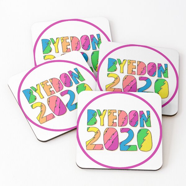 Item preview, Bye Don 2020 (Circle) - Colorful Letters designed and sold by jehnner.