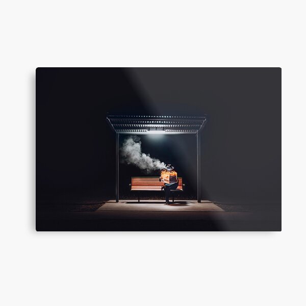 Hot off the Press Metal Print