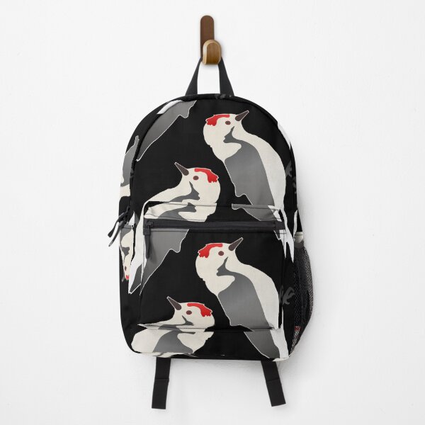 Item preview, Woodpecker Pattern (on black) designed and sold by Davey's Designs.
