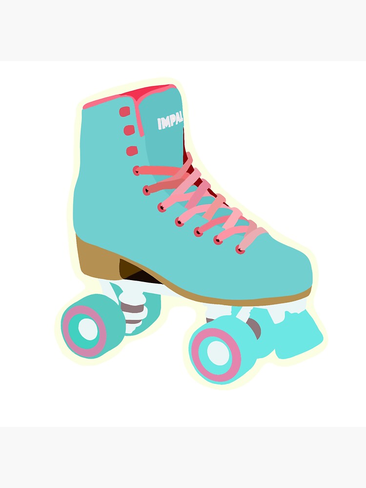 "Impala roller skates " Sticker for Sale by jordanponsford Redbubble
