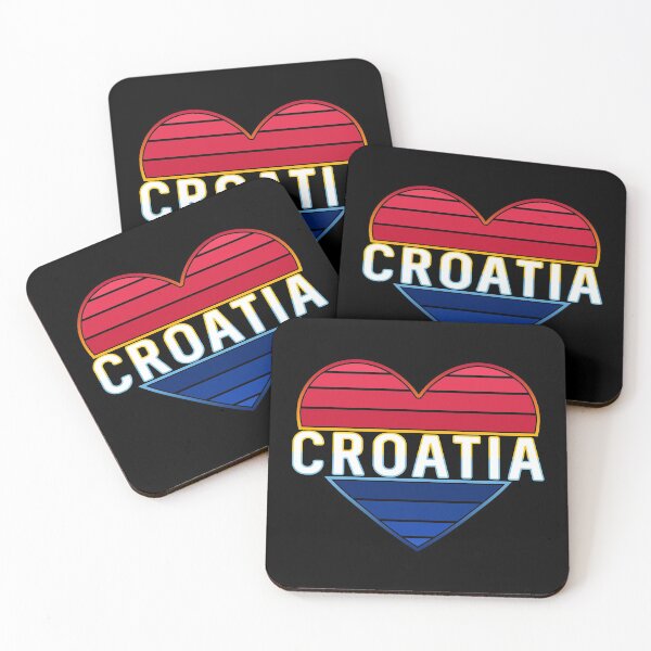 Item preview, I Love Croatia, Volim Hrvatsku, Croatian Heart designed and sold by Celticana.