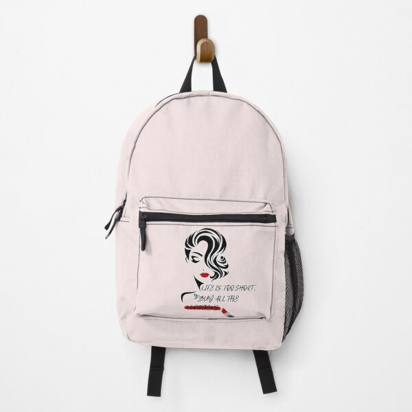 Item preview, Life is too short, buy all the lipstick! designed and sold by BellaDesignArt.