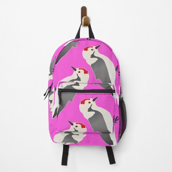 Item preview, Woodpecker Pattern (on pink) designed and sold by Davey's Designs.