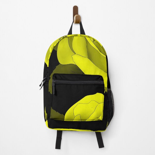 Item preview, 2017 TREND | TILED YELLOW NEON ROSE ON BLACK designed and sold by ozcushionstoo.