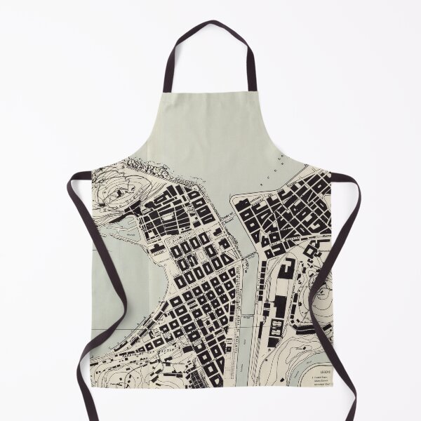 Item preview, Vintage San Sebastian Spain Map (1943) designed and sold by BravuraMedia.