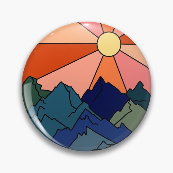 Item preview, Mountain Sunrise designed and sold by rosarosedesigns.