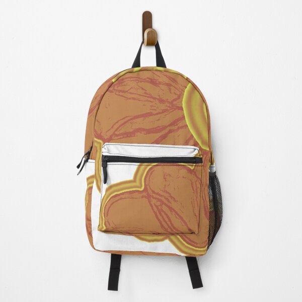 Item preview, HAND DRAWN RETRO ORANGE AND BROWN SINGLE FLOWER OR TILED DESIGN designed and sold by ozcushionstoo.