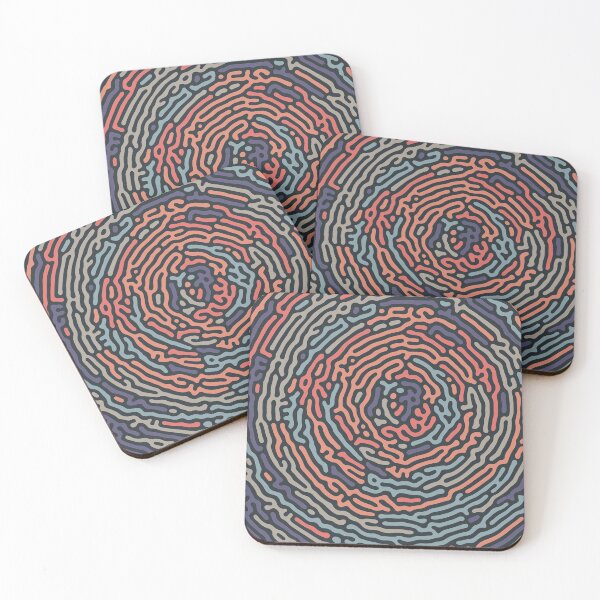 Item preview, Earth, Water and Air Spiral - Turing Pattern designed and sold by XavierWendling.