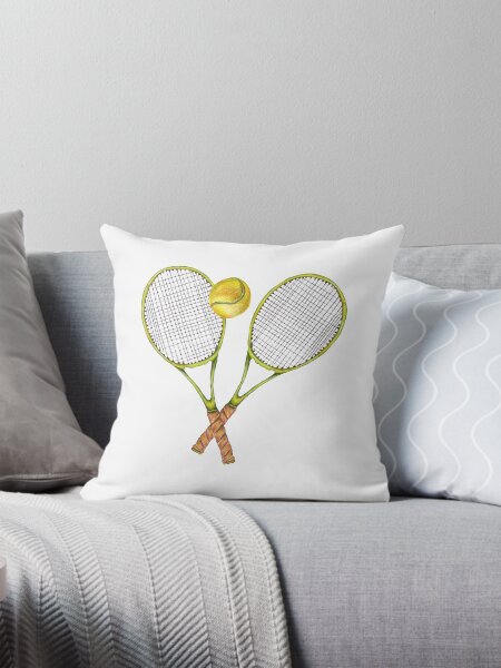 Aperçu de l'œuvre deux raquettes de tennis avec une balle de tennis créée et vendue par lisenok.