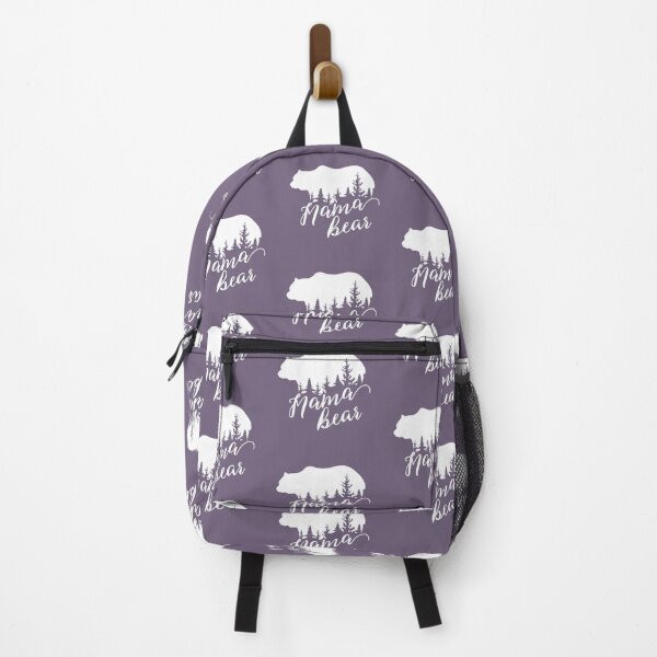 Item preview, Mama Bear Purple OR Blue Forest Mask designed and sold by 3bythelake.