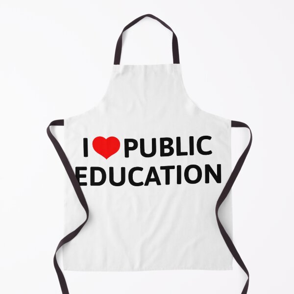 Item preview, I Love Public Education Support Message for Teachers designed and sold by NUMAcreations.