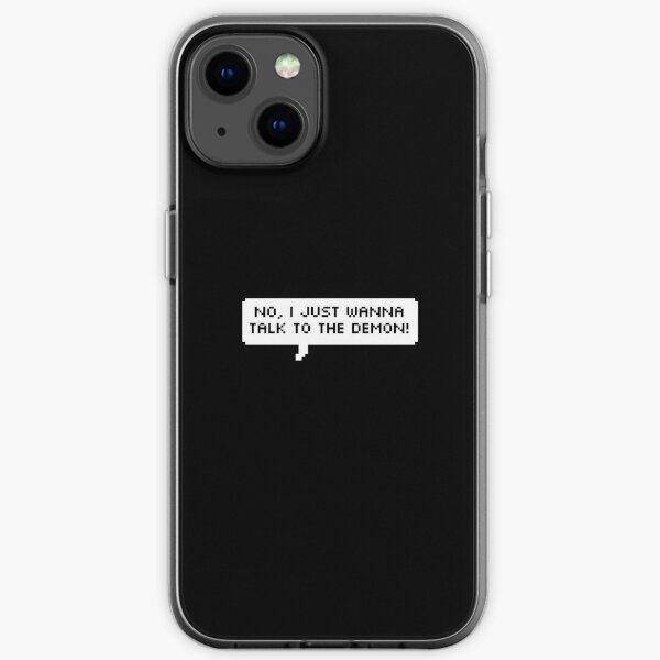 No I Just Wanna Talk To The Demon Buzzfeed Unsolved Supernatural Iphone Case By Ravenbelly Redbubble