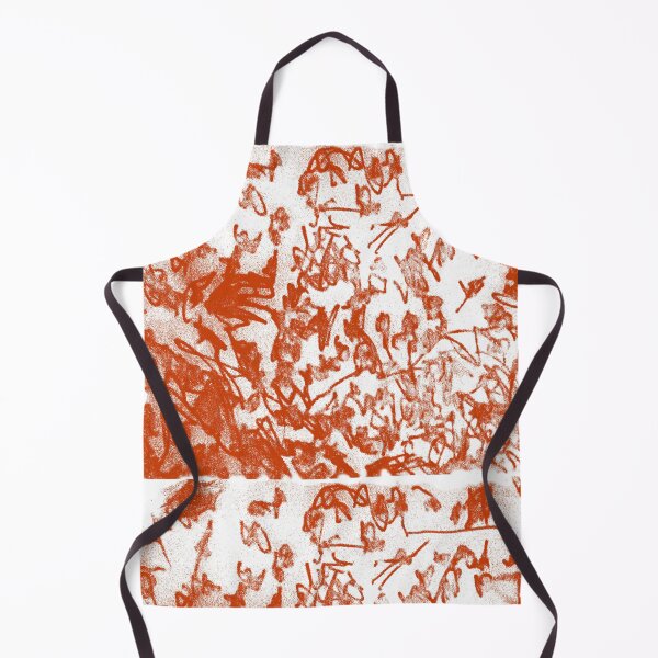 Item preview, Océane Scribble Orange designed and sold by design-r.