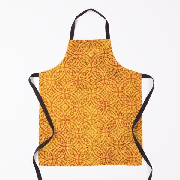 Item preview, Classic Indonesian batik pattern yellow gold designed and sold by baligaia.
