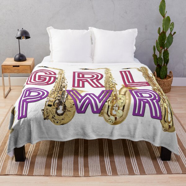 Item preview, (Girl Power) GRL PWR - Saxophones designed and sold by BandMomDesigns.