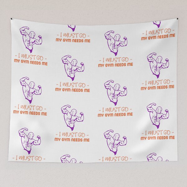 Item preview, I must go- my gym needs me! designed and sold by Got-Ya-Bak.