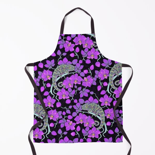 Item preview, Chameleons and orchids - gothic designed and sold by Elenanaylor.