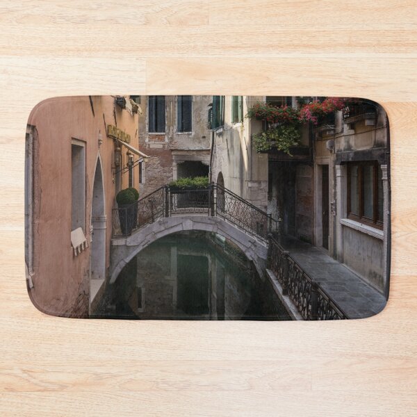 Item preview, Classic Venetian - Reflecting on Rio de San Zanivoro Canal and a Dainty Bridge designed and sold by Georgia Mizuleva.