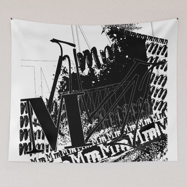 Item preview, Mmm Typographic collage designed and sold by Sima Sirus.
